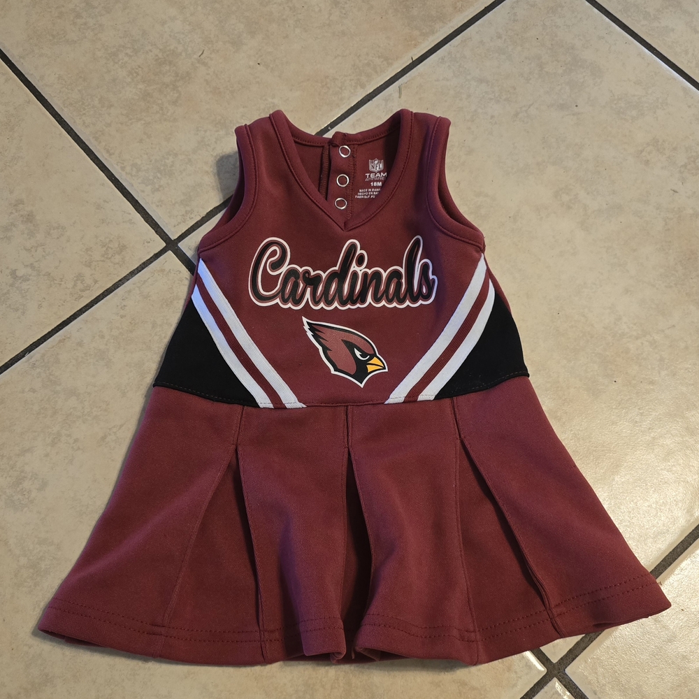 Cardinals Baby Dress